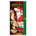 Santa Restroom Door Cover